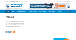 Desktop Screenshot of counsellingconnection.com